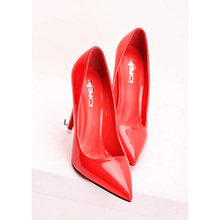 2013 autumn and winter japanned leather red high-heeled shoes sexy thin heels pointed toe single shoes bridal shoes wedding