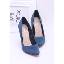Pointed toe high-heeled shoes fashion thin heels sexy fashion red formal ol single shoes black spring women’s shoes wedding