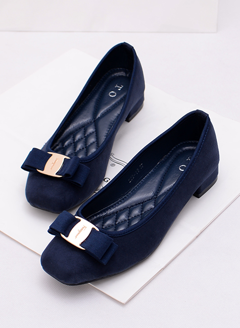 2014 new women flats shoes European Hot Comfortable soft sales noble suede bow square size women