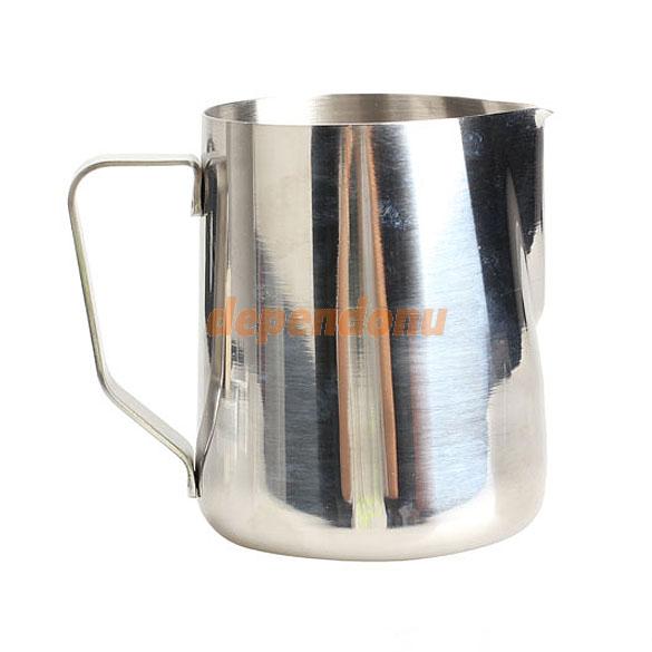 1000ml Stainless Steel Kitchen Home Handle Coffee Garland Cup Latte Jug