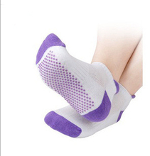 Free Shipping Yo ga Socks Natural Anti pilling Anti skidding Anti microbico Breathable Eco friendly Sport