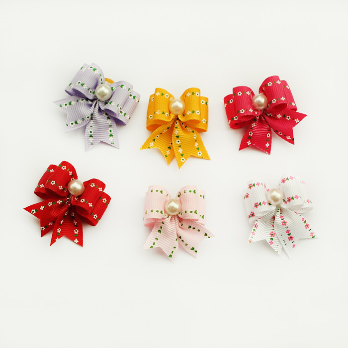 Armi Store Handmade Hair Bows 22012 Dog Show Supplies Rubber Bands