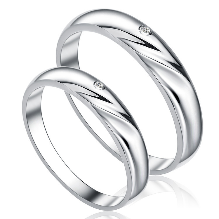 ... Silver Love Pair Rings,Wholesale Fashion Jewelry,Can Drop Ship,QL771