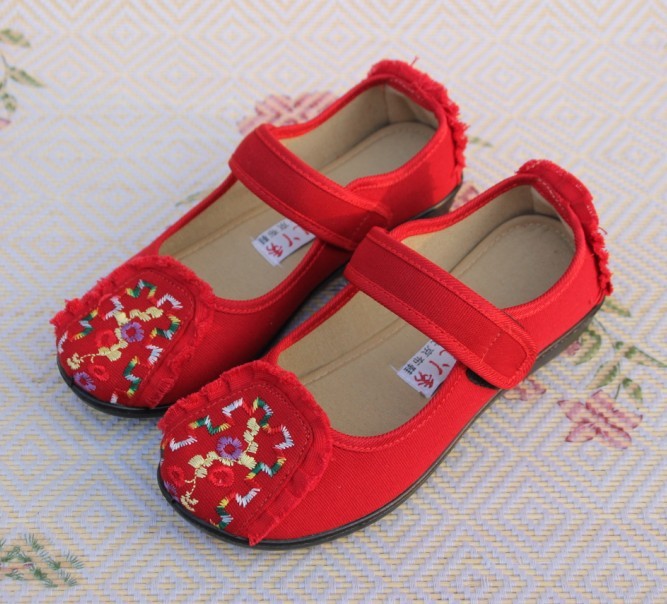 Cotton made beijing shoes national trend insolubility women s shoes single shoes embroidered shoes 2013