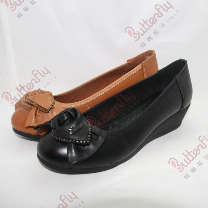 2014 spring shoes colorful women s shoes rhinestone flower wedges shoes comfortable 15371 mother shoes