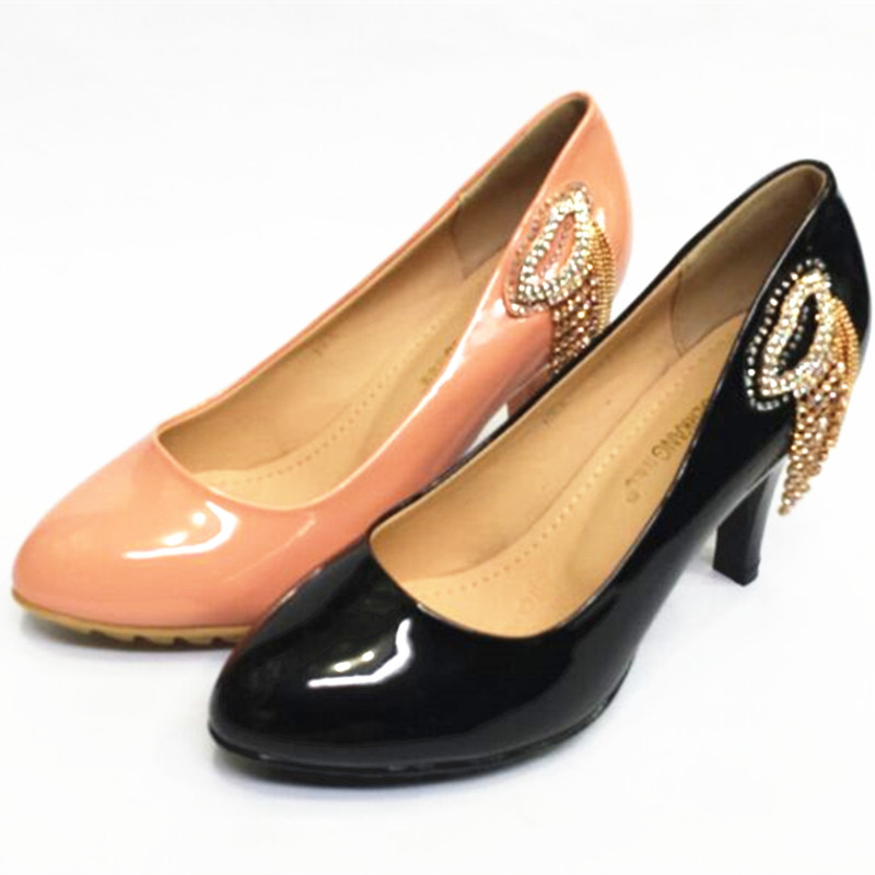 2014 spring single shoes fashion high heeled shoes women s platform shoes metal chain
