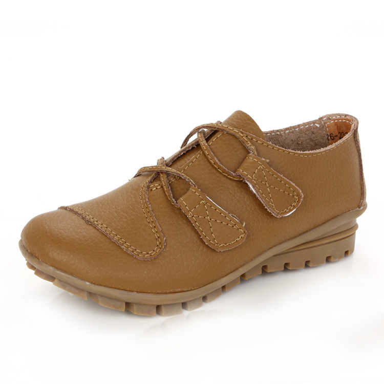 New arrival women s shoes genuine leather soft outsole casual shoes comfortable wedges single shoes mother