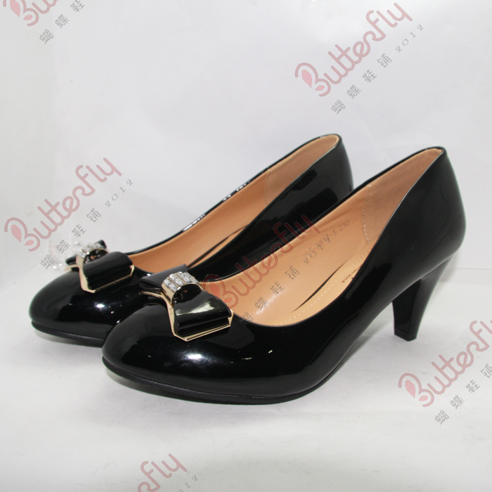 2014 women s spring shoes brief work shoes rhinestone with single shoes mother shoes a817 3