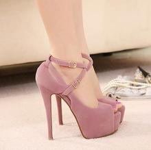 Pengiriman gratis 2014 semi baru tinggi - sepatu hak, Sepatu pernikahan, Platform fashion wanita pompa, Red high heels bawah, # 5698(China (Mainland))
