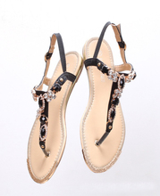 2014 summer women fashion rhinestone sandals flat crystal flip flops T strap women slides shoes beige red white black size 36-41