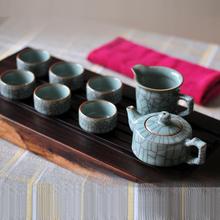 Ceramic longquan celadon tea set teapot cup set gift box set