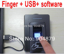 1 Order 3 pcs Software Enrollment 3000 User Fingerprint 3000 EM ID Cards USB Cable Fingerprint