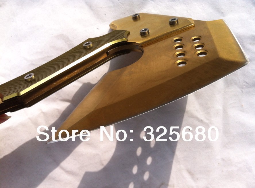 Special Price The Second generation Golden ax CF Gold Tomahawk Cross Fire Camping Outdoor Essential Life