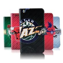 Hot Sale Popular NBA Team Logo Design Card Slot Leather PU Flip Case Cover For Xiaomi Millet MIUI M2 2S