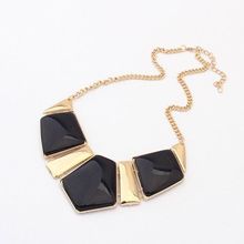 Necklace Fashion Alloy Luxury Party collier Necklace Women Short Necklaces Pendants 2015 New Accessories Jewelry