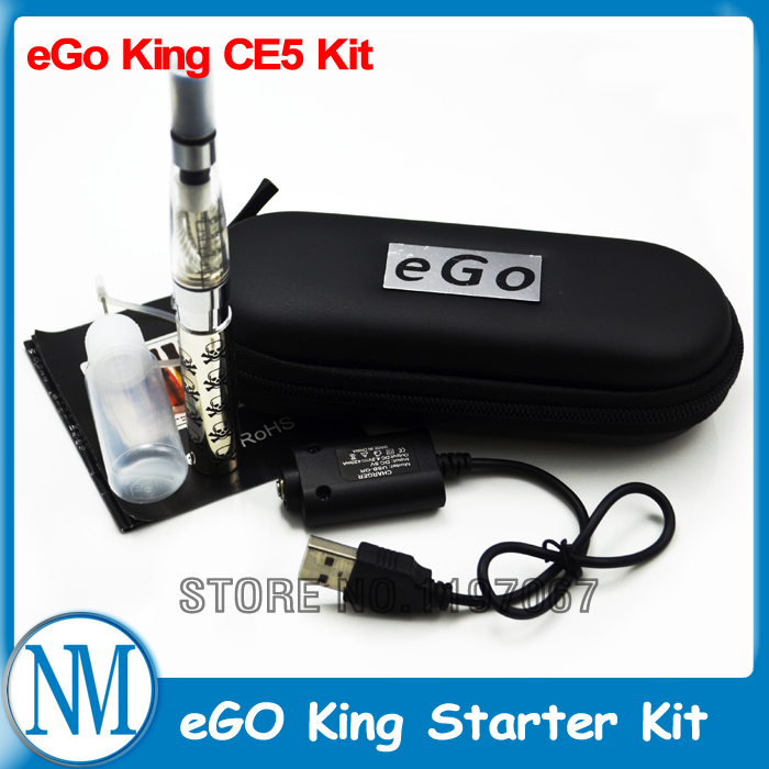 2014 New Hot eGo CE5 Kit e Cigarette CE5 Atomizer 650mah ego King Battery eGo CE5