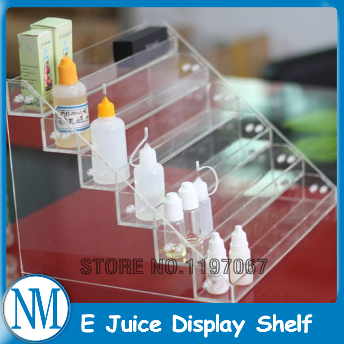 Free Shipping 6 Layers Acrylic Clear Detachable Electronic Cigarette E Cigarettes E Juice E Liquid Bottle
