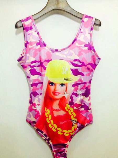 Купить Лето магазин Мода женщин Барби один кусок Купальники Купальник s ...