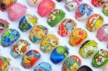 50pcs Children Kids Girls Cartoon Rings Lovely Superman Animation Cartoon Child s Resin Rings Jewelry Jewellery