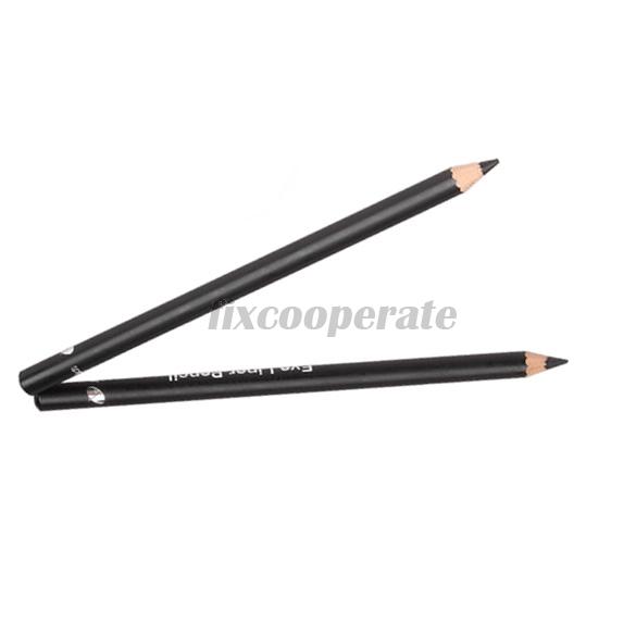 Black Eye Liner Smooth Waterproof Cosmetic Makeup 2 Pcs Eyeliner Pencil