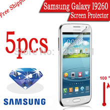 5pcs Original Diamond Smartphone Samsung Galaxy Premier i9260 Screen Protector Samsung i9260 LCD Protective Film