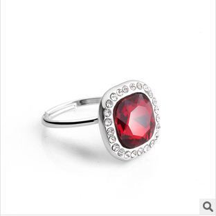 red rubies new spring 2014 fashion jewelry designer gifts crystal bijoux joias acessorios anillos bague anel