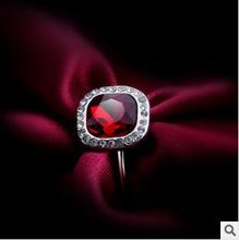 red rubies new spring 2014 fashion jewelry designer gifts crystal bijoux joias acessorios anillos bague anel