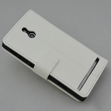 White Litchi Grain Leather Wallet Stand Design Mobile phone bag Cover Accessories Case For Sony Xperia P LT22i Free Shipping