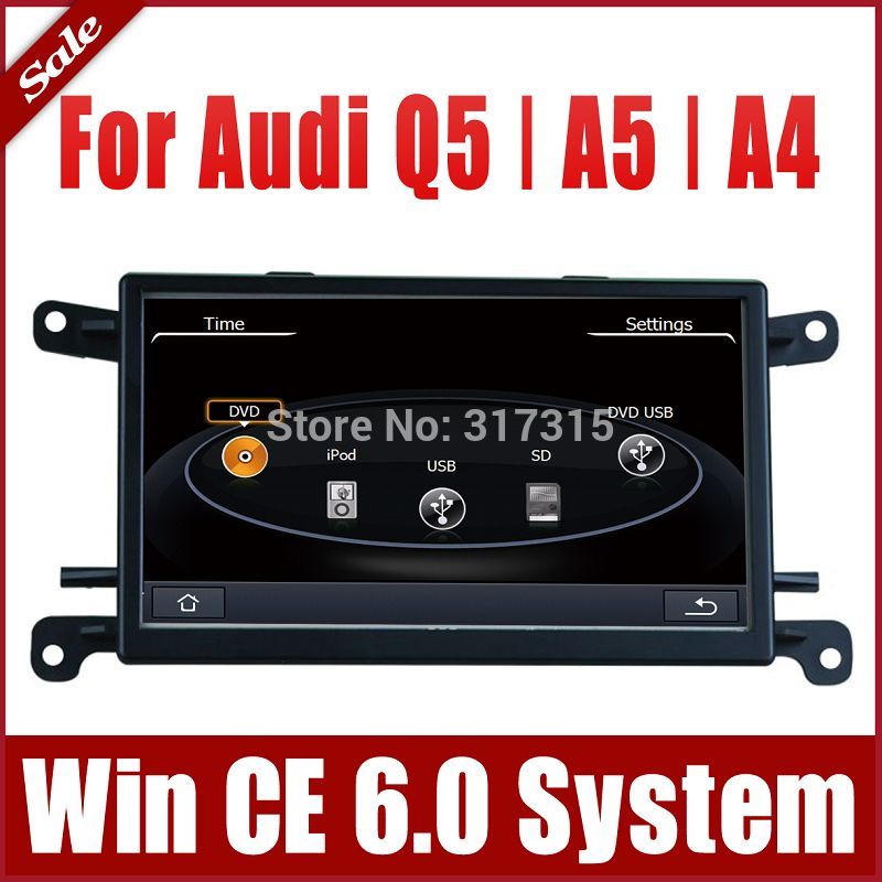 Купить Авто мультимедийные автомагнитолы для audi q5 a4 a5 с gps ...