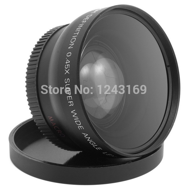 0 45x 52MM Wide Angle Macro Lens for Nikon D3200 D3100 D5200 D5100 LF036 SZ