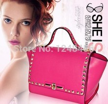Free shipping 2014 new European and American big-name fashion leather handbags handbag Messenger bag