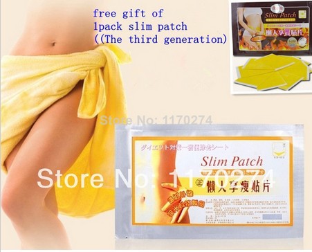 Hot Free Shipping 200 pcs lot 1 bag 10 pcs Slimming Navel Stick Slim Patch Weight