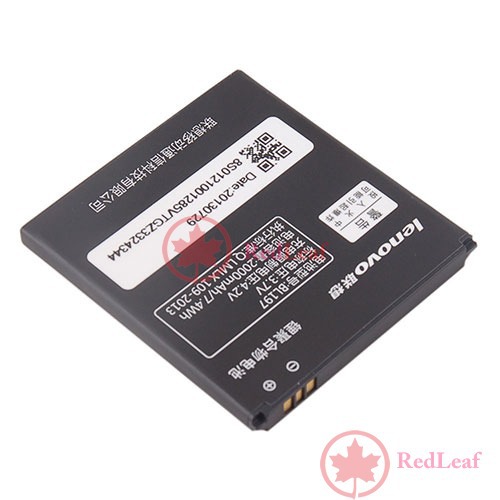 RedLeaf Original Lenovo A820 A820T S720 Smartphone Lithium Battery 2000mAh BL197 3 7V Worldwide free shipping