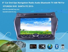 Android 8 » автомобиль Dvd Gps радио аудио Bluetooth телевизор AM FM для HYUNDAI IX45 санта-фе