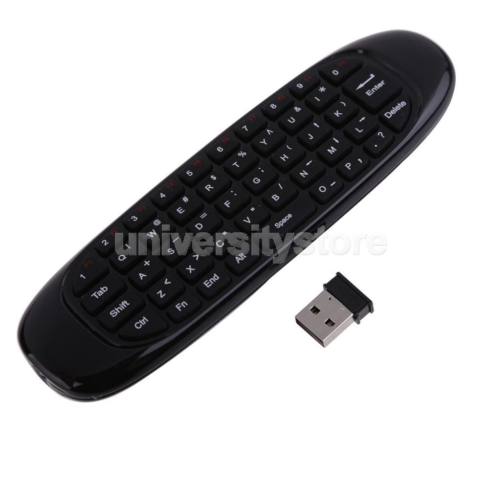 Controle remoto 2.4GHz Fly Air Mouse Wireless Mouse e teclado para TV caixa CA1T
