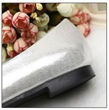 2014 New women flats leather women pointed toe single shoes platform candy color autumn solid color