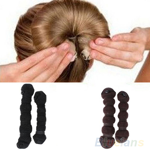 ... Hair-Styling-Elegant-Magic-Style-Bun-Maker-font-b-Hairstyle-b-font