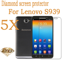 5pcs Lenovo S939 Octa Core MTK6592 6″ inch Diamond screen protector.Original protective film,Lenovo s939 screen film