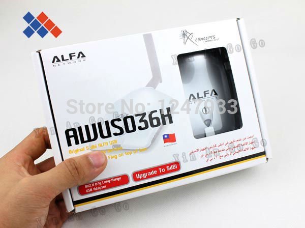      1000 mW Alfa  AWUS036H USB  G wi-fi b / G  5dBi  RTL8187L