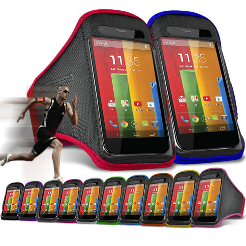 Sports Running Armband Bag Case Cover Workout Armband Holder Pounch For Motorola Moto G Cell Mobile