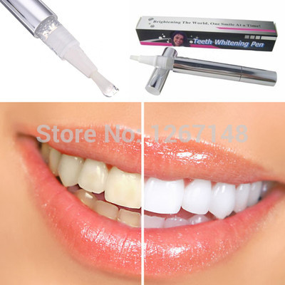 Brazil Free Shipping Popular White Teeth Whitening Pen Tooth Gel Whitener Bleach Remove Stains be49