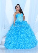Dress 15 Years Sky Blue Ruffles Quinceanera Dresses Short Sleeve With Jacket Silver Crystals Lace Up