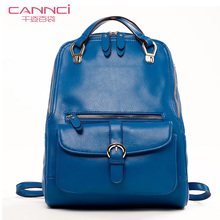 Cannci 2014 cowhide single shoulder bag backpack fashion backpack the trend vintage women’s handbag