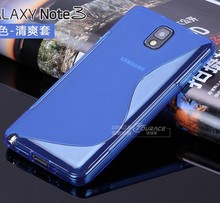 1Piece Accessory S-Styles Styles High Quality Gel Silicone Cover Skin New Protection Case For Samsung Galaxy Note 3 N9000