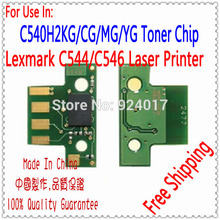 Compatible Lexmark Refill Toner Chip C544 C546 Printer,Toner Chip For Lexmark C540 Printer,Use For Lexmark C544 C546 Toner Chip