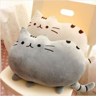 1Pcs Cute Big Cat Shape Pillow Cushion Soft Plush Toy Doll Home Sofa Decoration Decor Toy Gifts ...