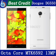 New Arrival DOOGEE DAGGER DG550 MTK6592 Octa Core 1.7GHz Android 4.4 Mobile Phone 5.5″ IPS OGS Screen 1GB+16GB GPS 13.0MP/Eva