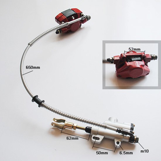 Disc brake master cylinder diagram on atv