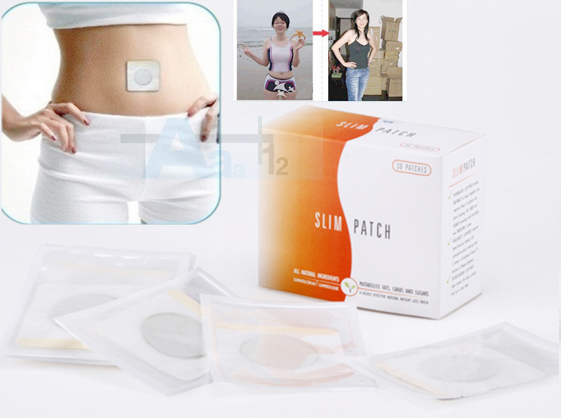 Slimming Navel Stick Magnetic Slim Patches Sharpe Weight Loss Burning Fat Patch With Package 60pcs lot