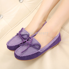 Genuine Leather Shoes For Women.Lolita Women Shoes 2014.Designer Flats.Mint Shoes.Mocassim.Flats.Ballerina.Ladies Casual Shoes
